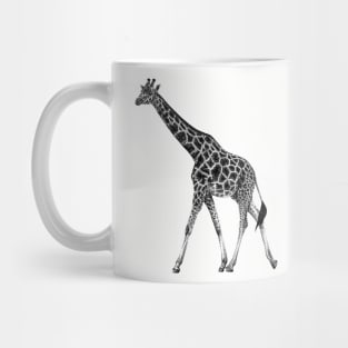 Giraffe illustration Mug